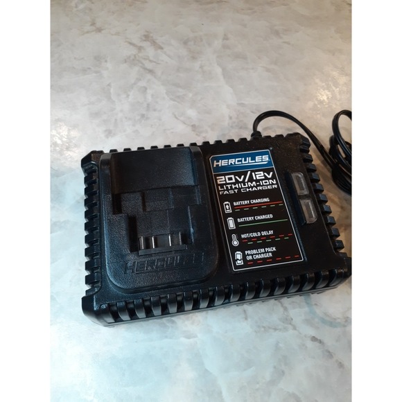 Hercules HC04 Lithium-ion Fast Battery Charger Multi Voltage 20V 12V - Picture 2 of 7